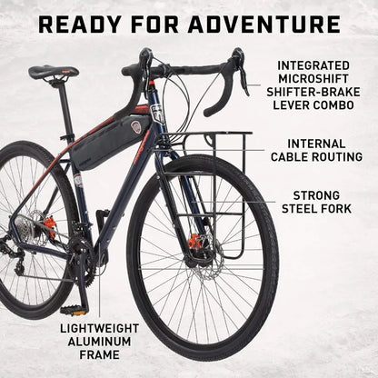 Adventure Bike 700C Wheel 54cm Frame Cargo-Hauler