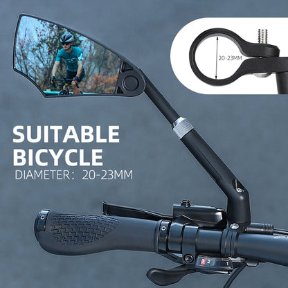 Bicycle Mirror Wide-Range Road Rearview Mirror 360