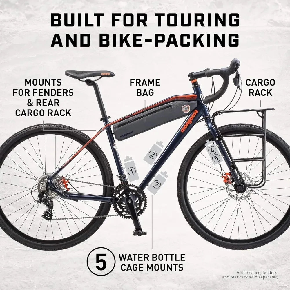 Adventure Bike 700C Wheel 54cm Frame Cargo-Hauler