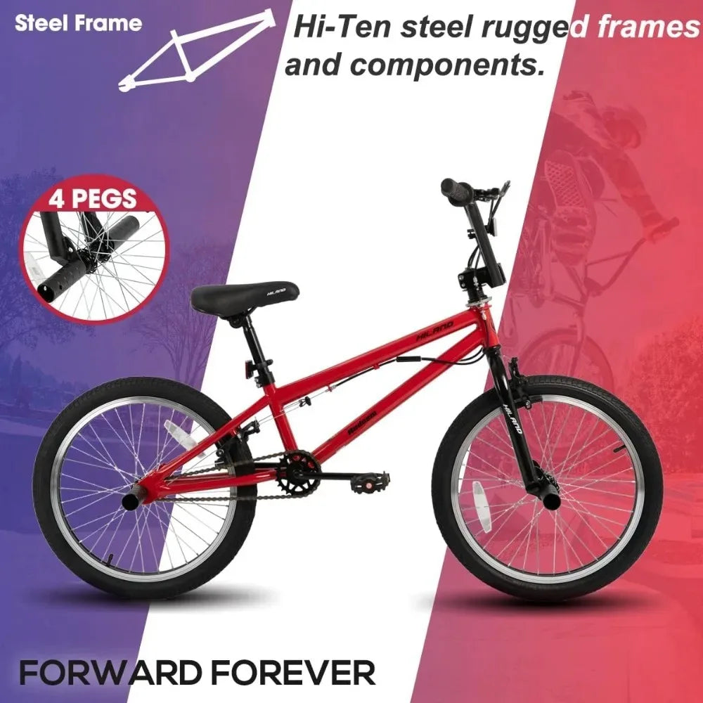 20inch Freestyle BMX Bike 4Pegs All Riders