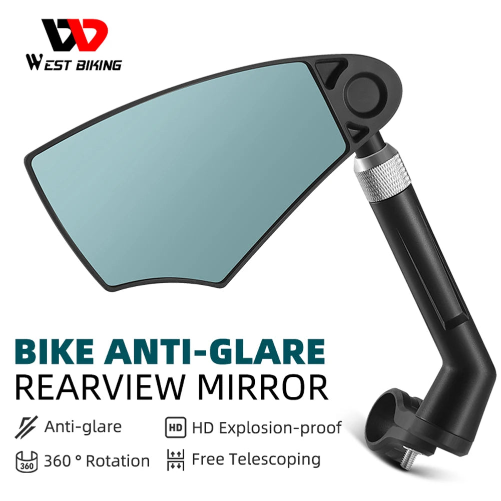 Bicycle Mirror Wide-Range Road Rearview Mirror 360