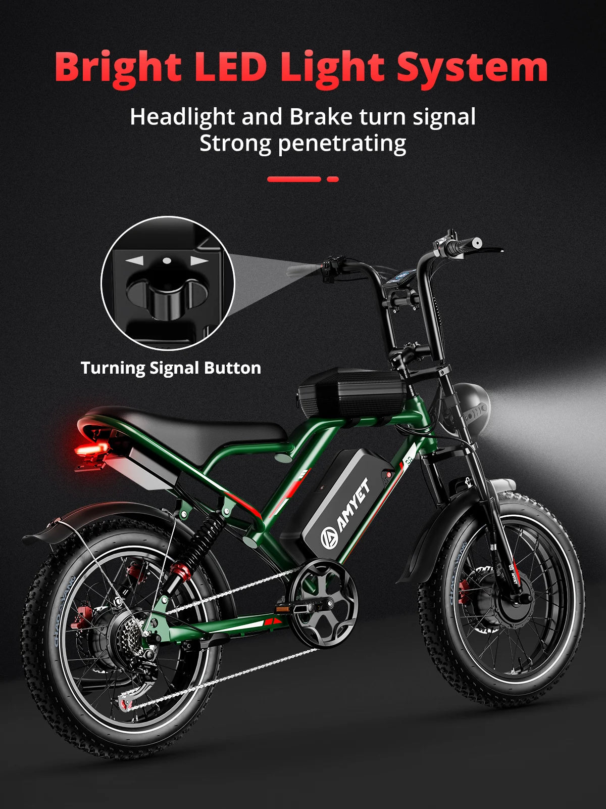 Electric Bicycle 2000W-48V-25AH Dual-Motor Mountain Moped E-bikes