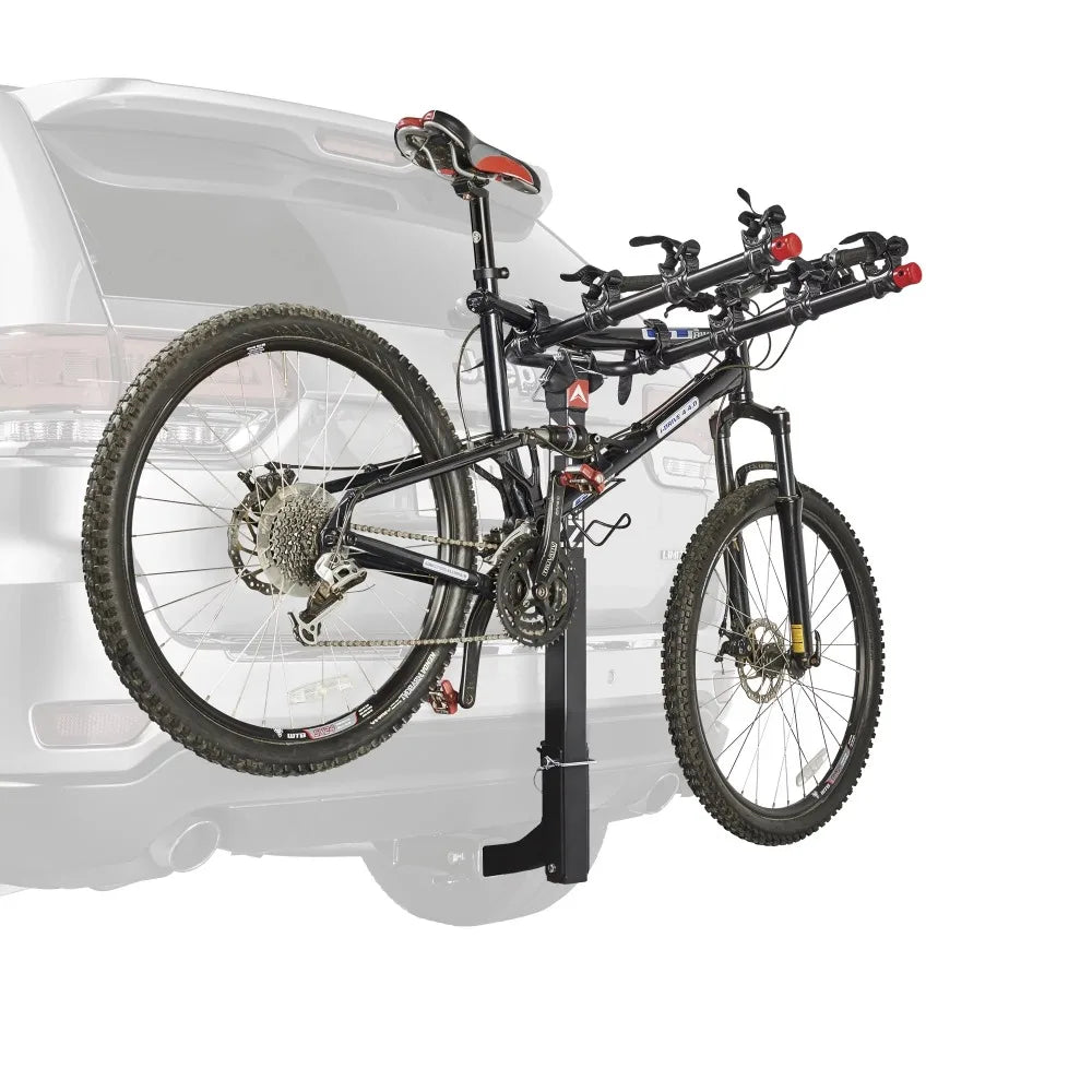 Deluxe 4-Bicycle Hitch Mounted Rack Carrier