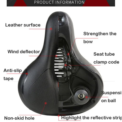 BIKING Seat Comfortable Bicycle Shockproof Cushion